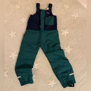 Patagonia Snow Pile Snow Bibs size 5T NWT